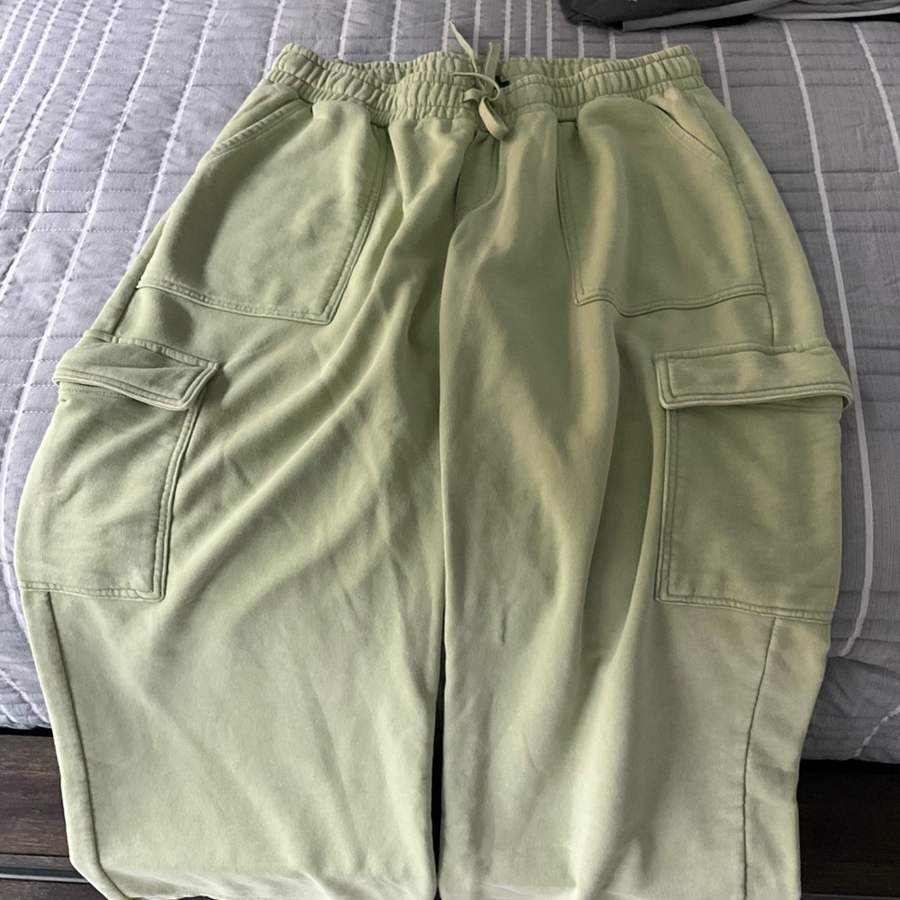 Wild Fable Mint Green Cargo Joggers - Picture 2 of 5